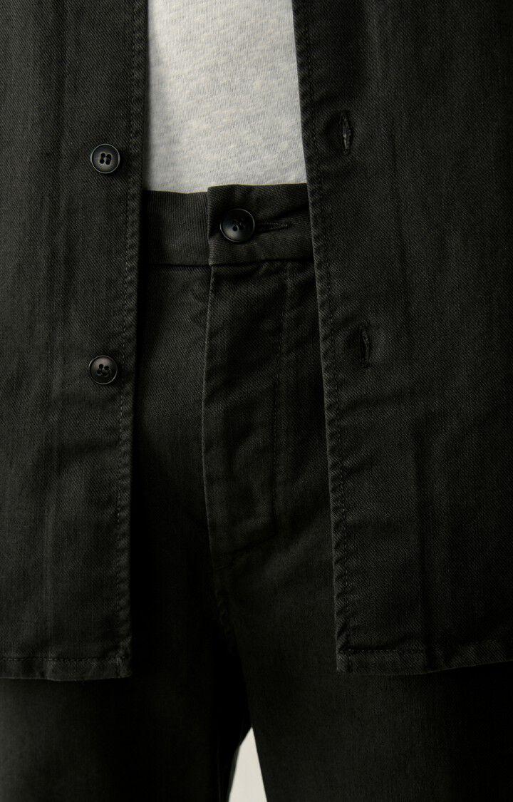 American Vintage Pantalon Homme Chopamy - CARBONE Noir - E23