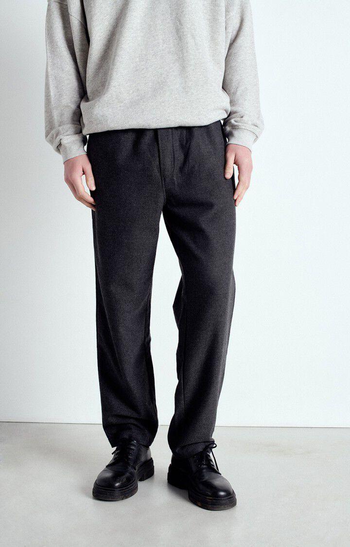american vintage Pantalon homme Dakota - ANTHRACITE CHINE Gris - E25