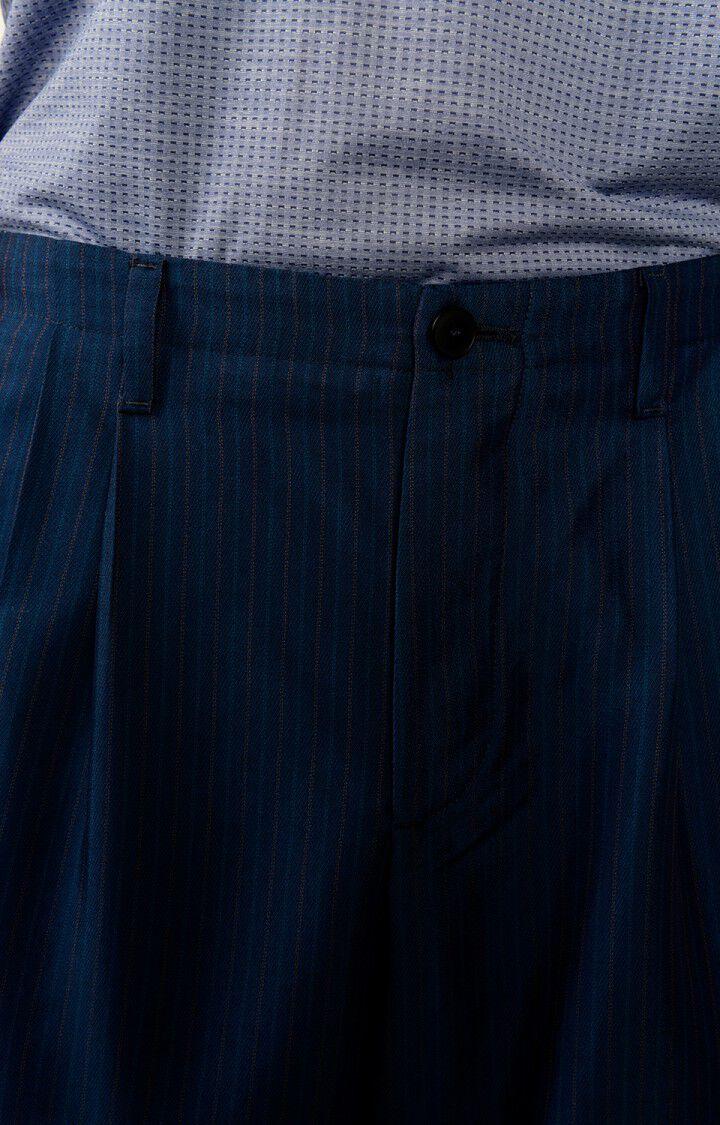 American Vintage Pantalon Homme Digstone - RAYURES NAVY Bleu - E23