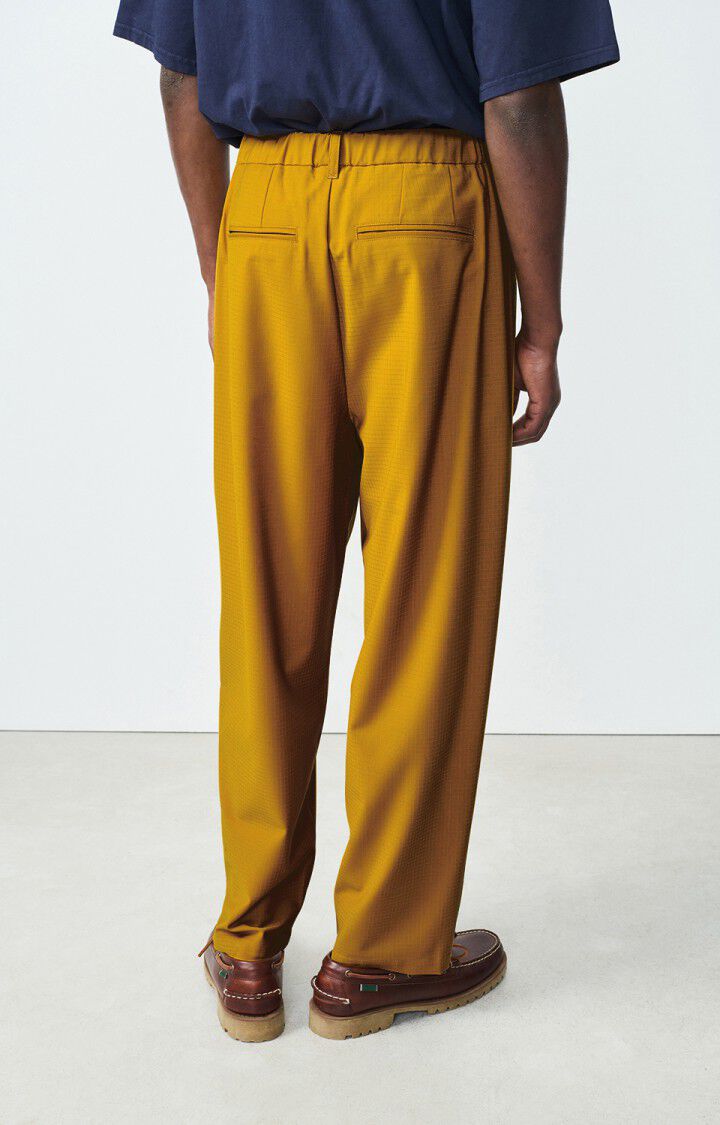 American Vintage Pantalon Homme Doacity - CUMIN Jaune - H24
