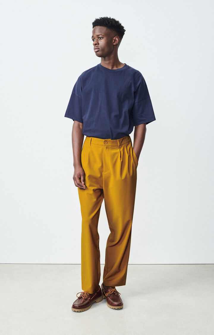 American Vintage Pantalon Homme Doacity - CUMIN Jaune - H24