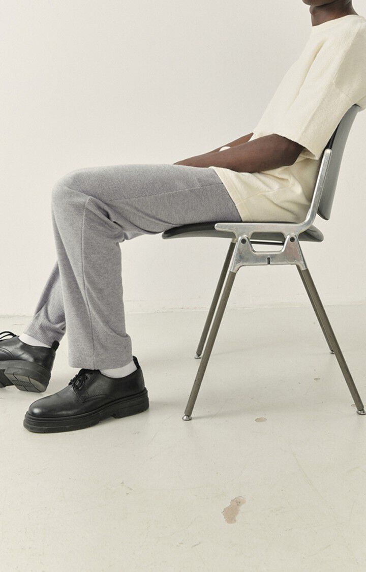 American Vintage Pantalon Homme Feelgood - GRIS CHINE Gris - H22