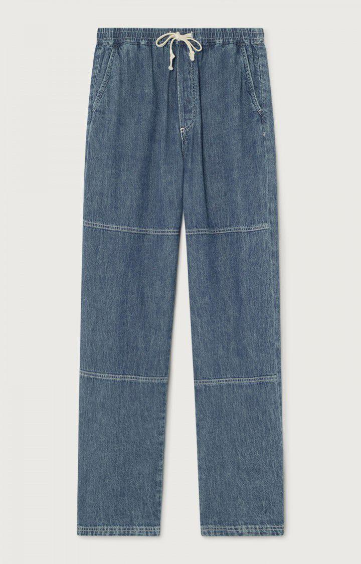 American Vintage Pantalon Homme Fybee - BLEU STONE Bleu - E22