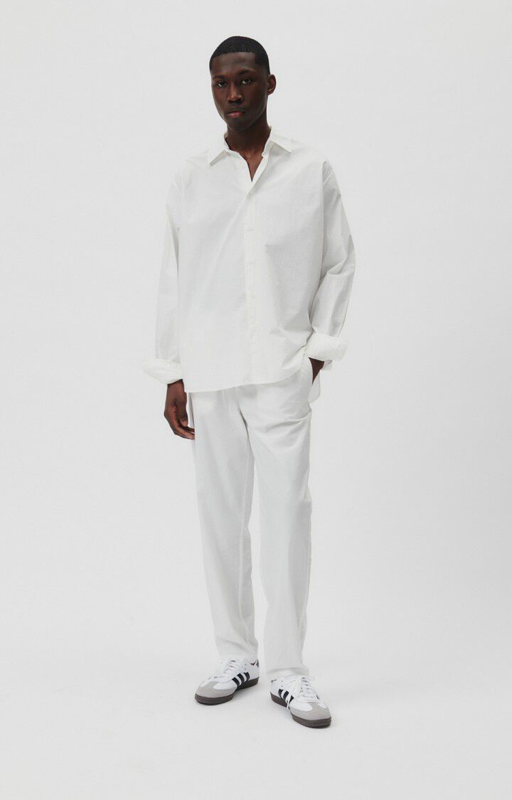 American Vintage Pantalon Homme Hydway - BLANC Blanc - H23