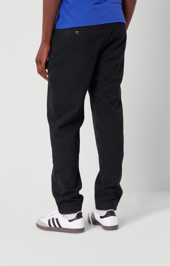 American Vintage Pantalon Homme Imatown - FUMEE CHINE Gris - H20