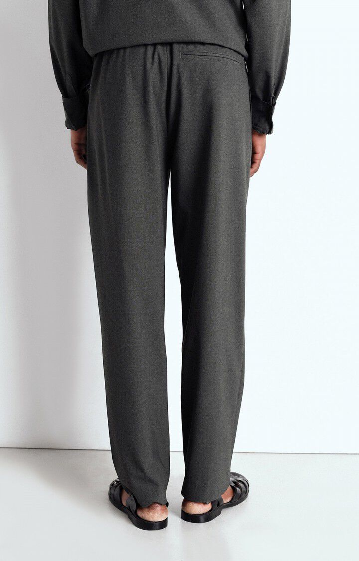 American Vintage Pantalon Homme Kabird - ANTHRACITE CHINE Gris - E25