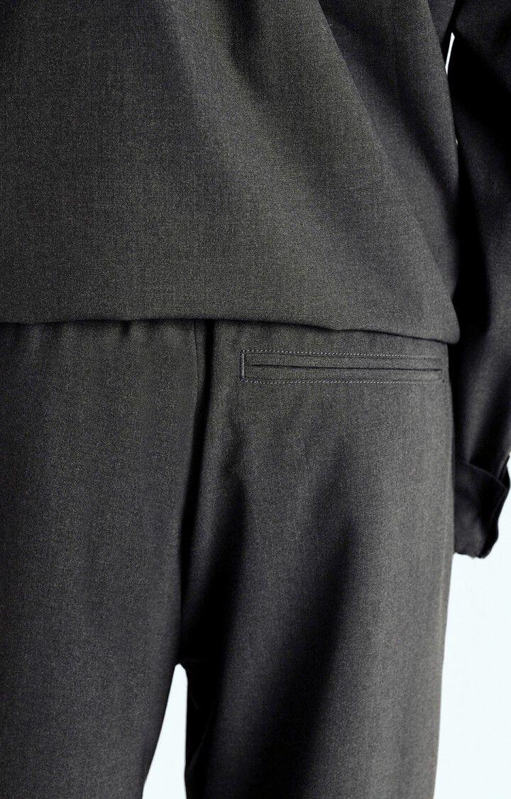 American Vintage Pantalon Homme Kabird - ANTHRACITE CHINE Gris - E25