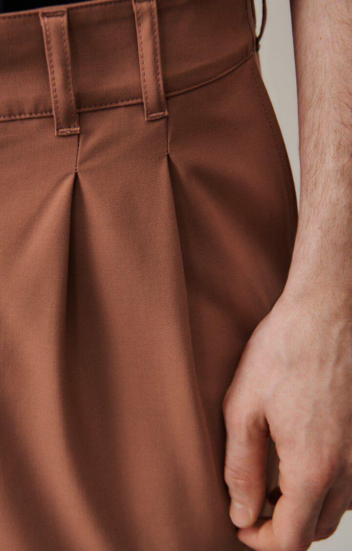 American Vintage Pantalon Homme Kabird - CREME DE MARRON Marron - E24