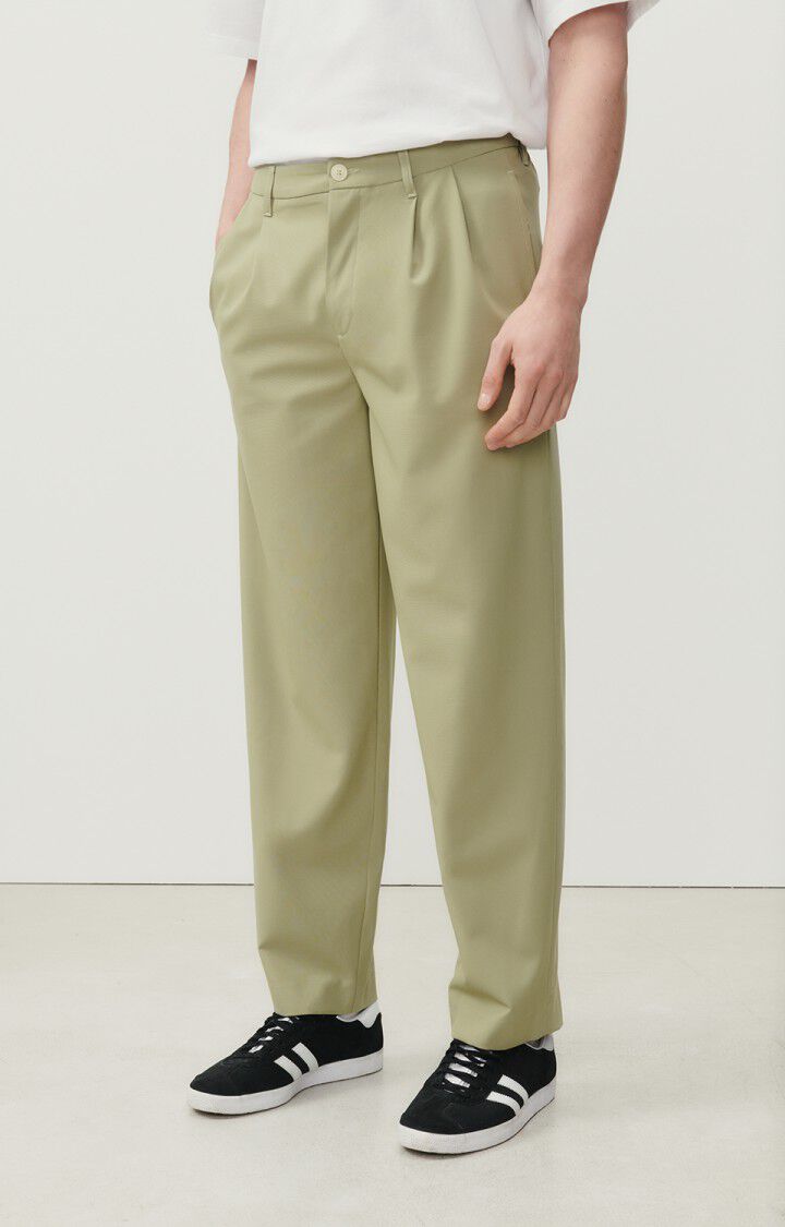 american vintage Pantalon homme Kabird - LEVAIN Beige - E24