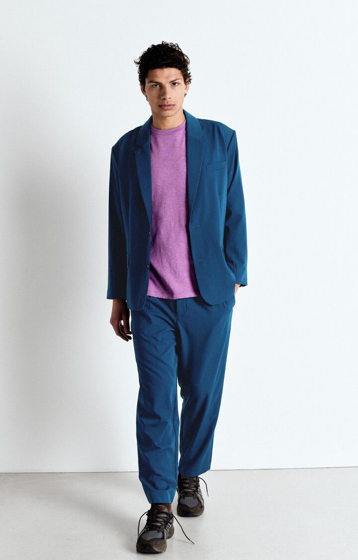 American Vintage Pantalon Homme Kabird - MARIN Bleu - E25