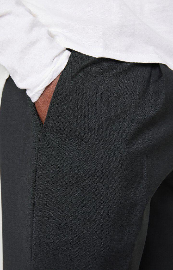 American Vintage Pantalon Homme Luziol - CARBONE Noir - H21