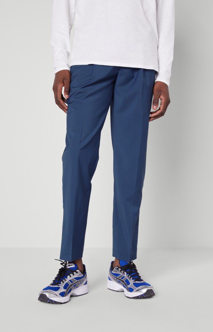american vintage Pantalon homme Luziol - COSMIC Bleu - H21