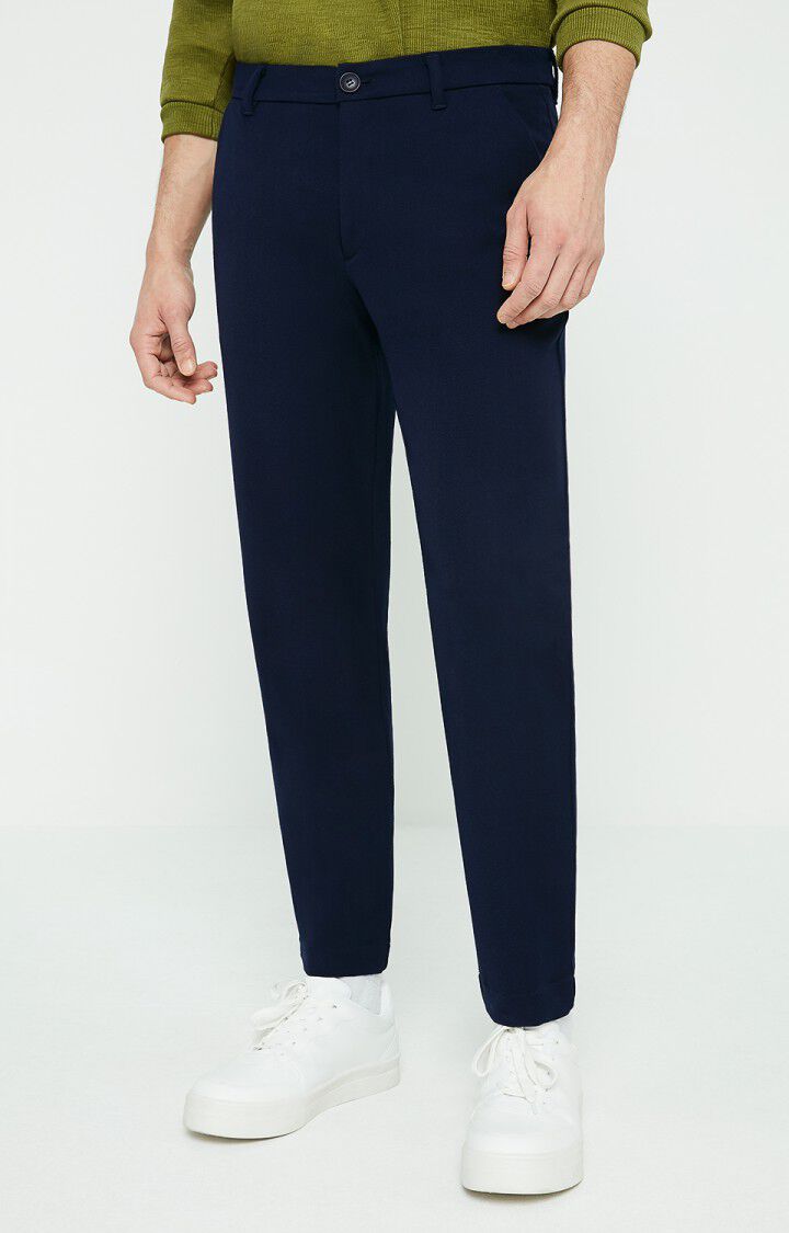 american vintage Pantalon homme Nakstonville - NAVY Bleu - E21