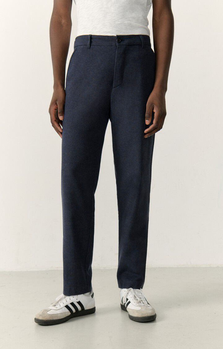 American Vintage Pantalon Homme Nayabay - MARIN CHINE Bleu - H22
