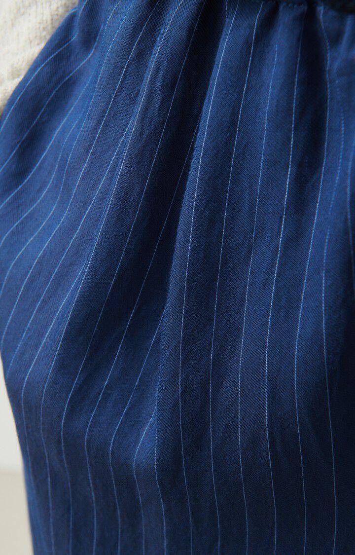 American Vintage Pantalon Homme Okyrow - NAVY RAYE Bleu - E24