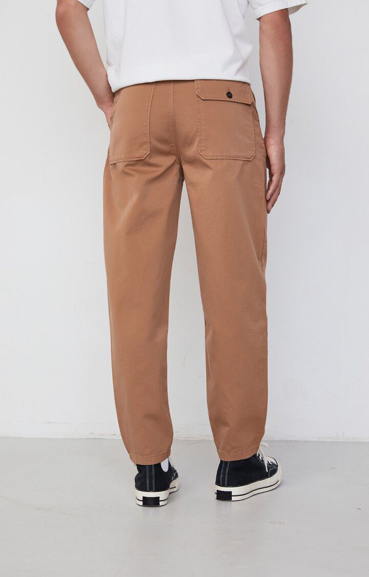 American Vintage Pantalon Homme Ooklaoma - CAMEL Marron - H20