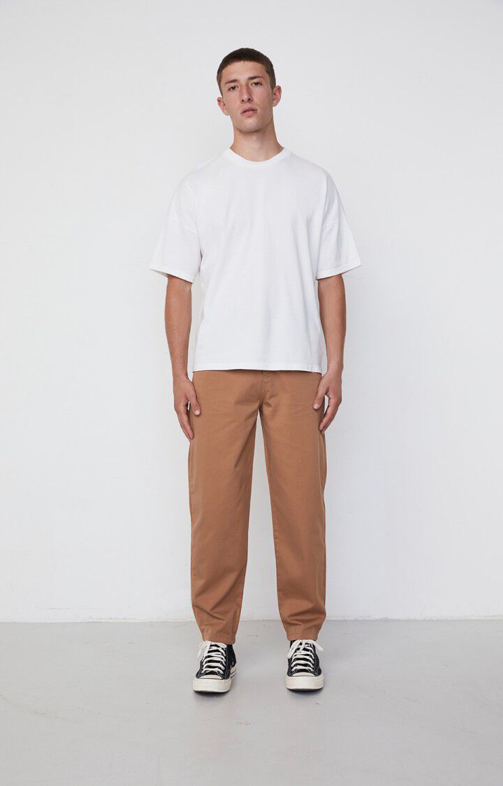 American Vintage Pantalon Homme Ooklaoma - CAMEL Marron - H20