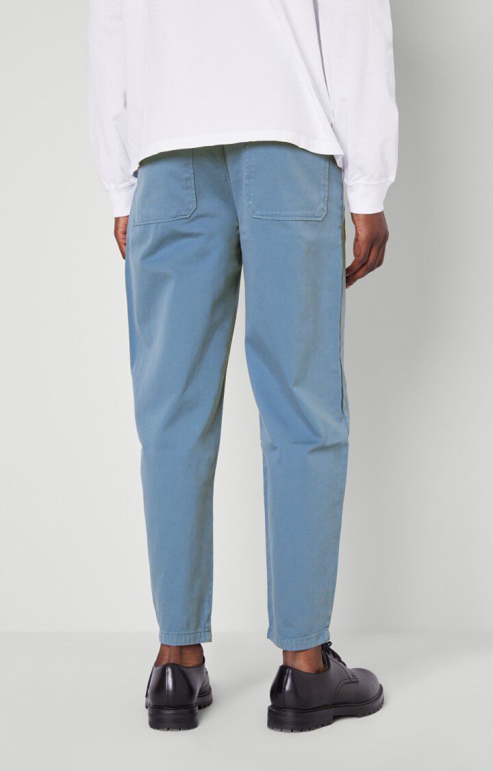 American Vintage Pantalon Homme Ooklaoma - COMETE Bleu - H21