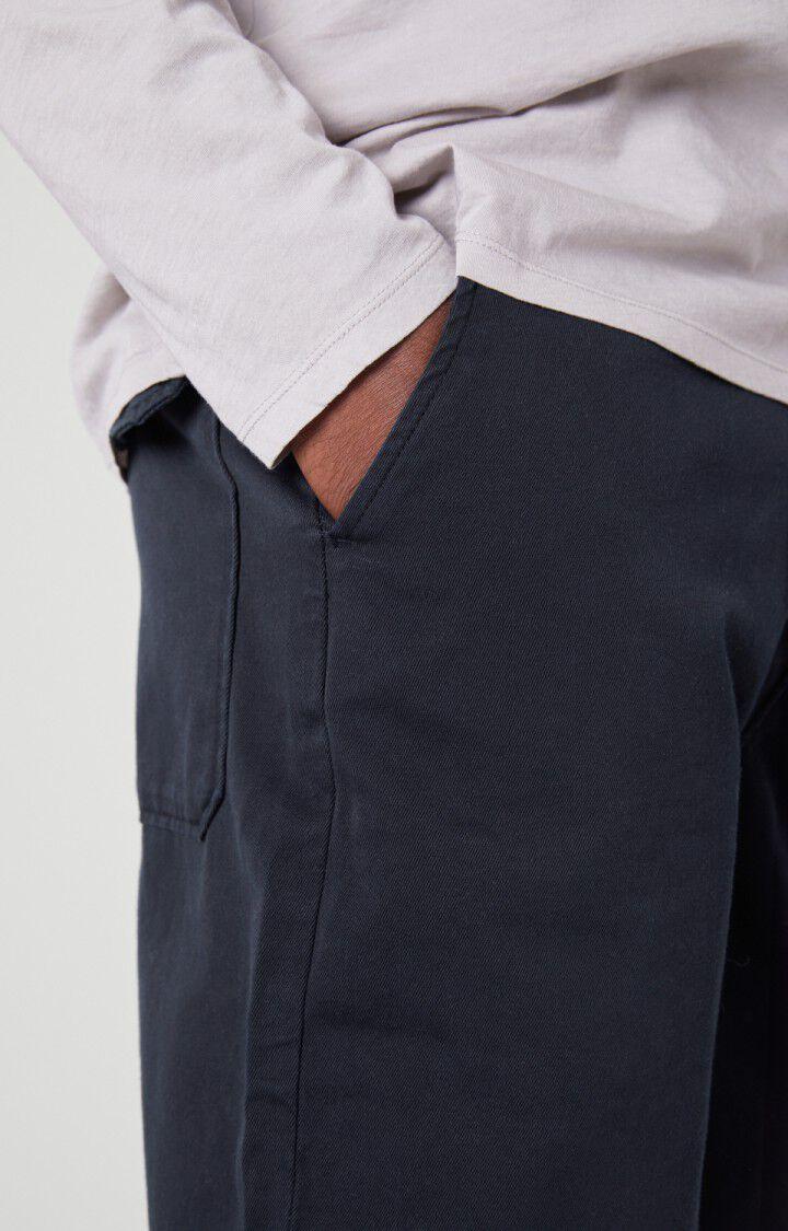 American Vintage Pantalon Homme Ooklaoma - NAVY Bleu - H21
