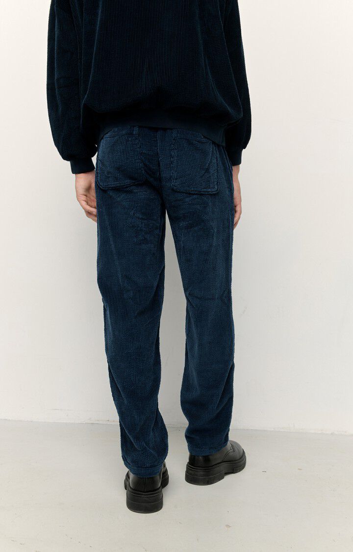 American Vintage Pantalon Homme Padow - ABYSSE Bleu - H22
