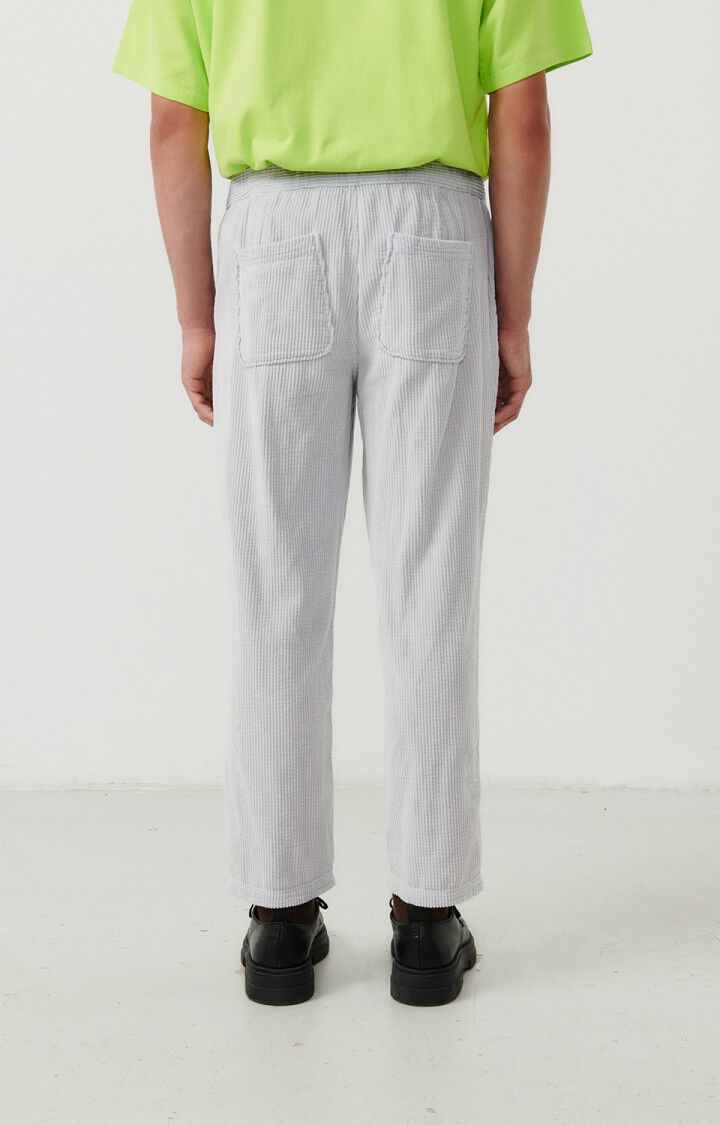 American Vintage Pantalon Homme Padow - ARGENT VINTAGE Gris - H23