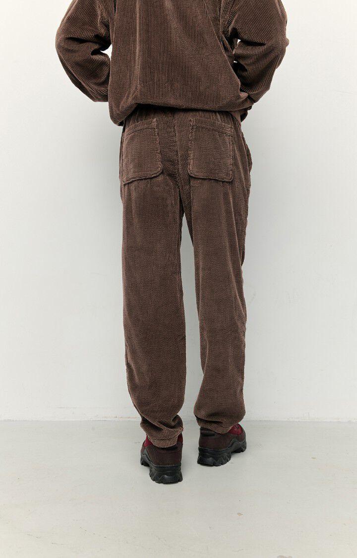 American Vintage Pantalon Homme Padow - CHOCOLAT Marron - H22