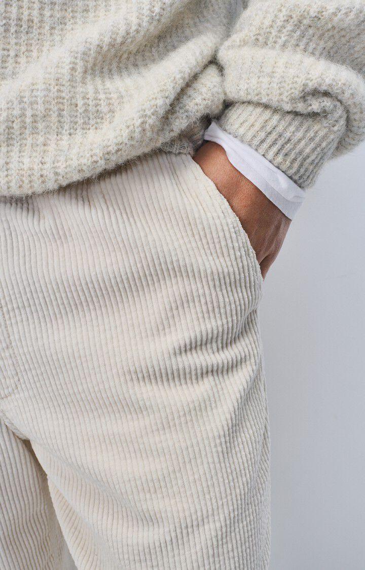 American Vintage Pantalon Homme Padow - ECRU VINTAGE Beige - E25