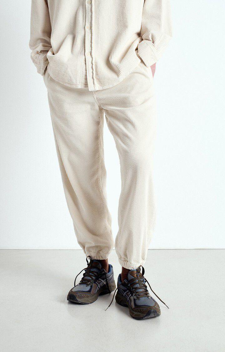 american vintage Pantalon homme Padow - ECRU VINTAGE Beige - E25