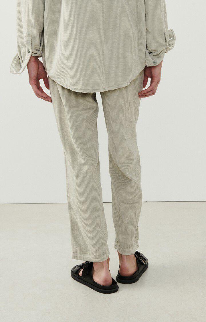 American Vintage Pantalon Homme Padow - FALAISE VINTAGE Gris - E24