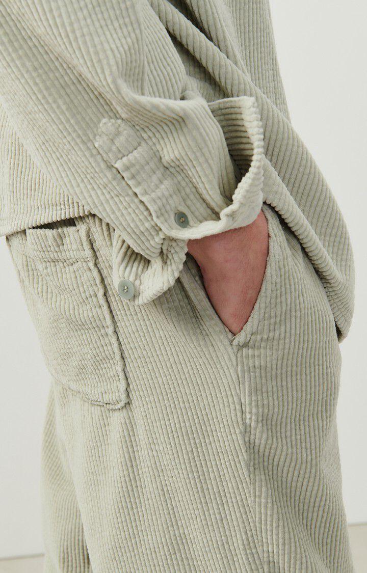 American Vintage Pantalon Homme Padow - FALAISE VINTAGE Gris - E24