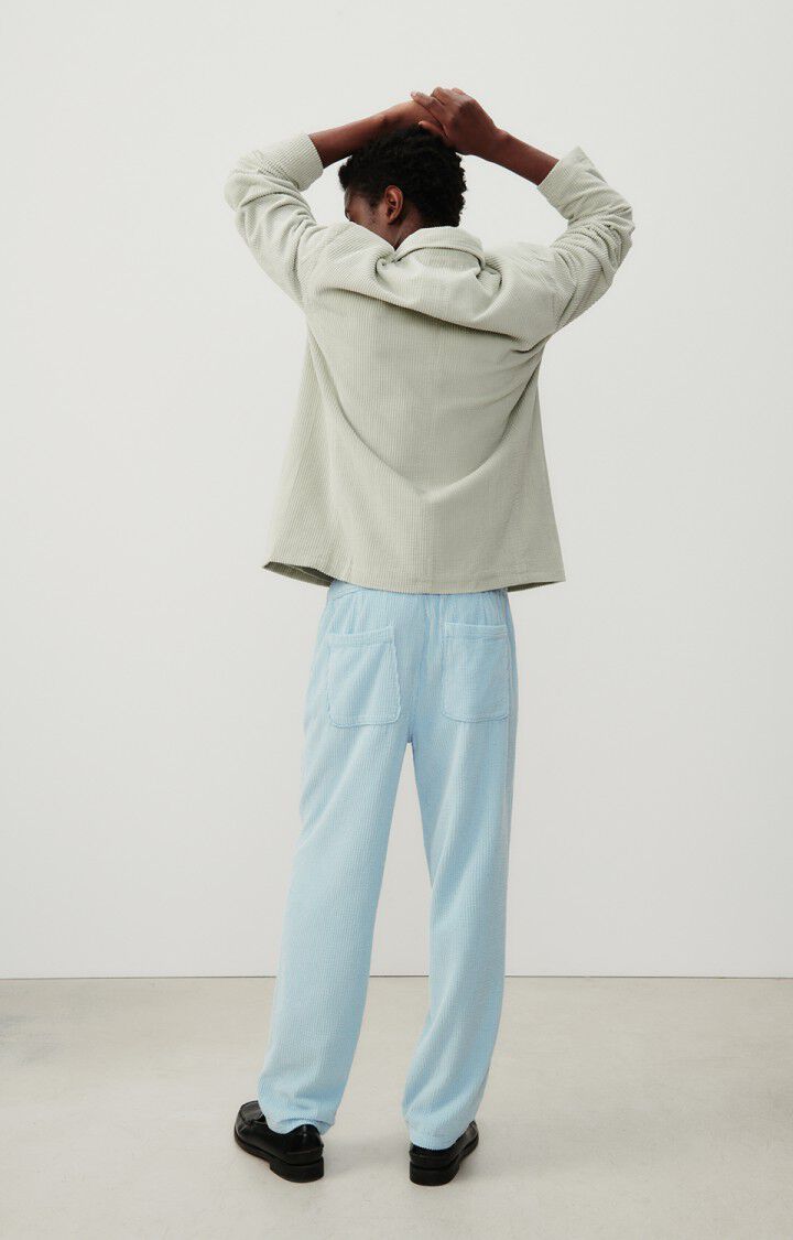 American Vintage Pantalon Homme Padow - ICEBERG VINTAGE Bleu - E24