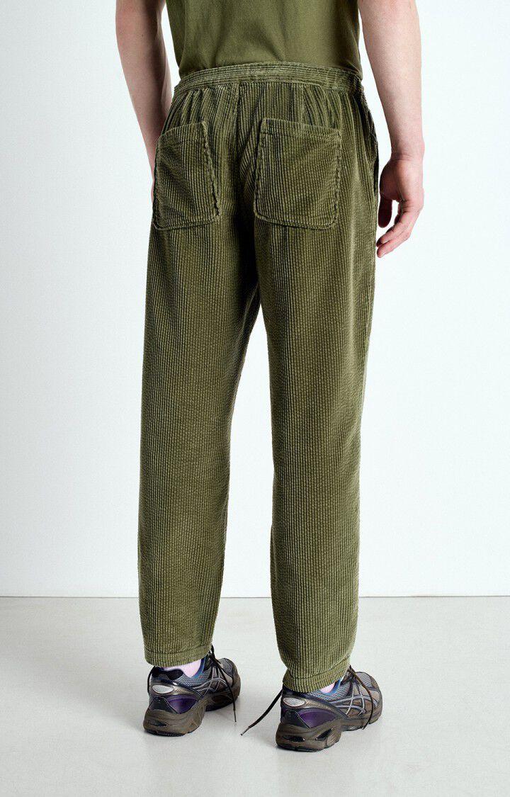 American Vintage Pantalon Homme Padow - KAKI VINTAGE Vert - E25
