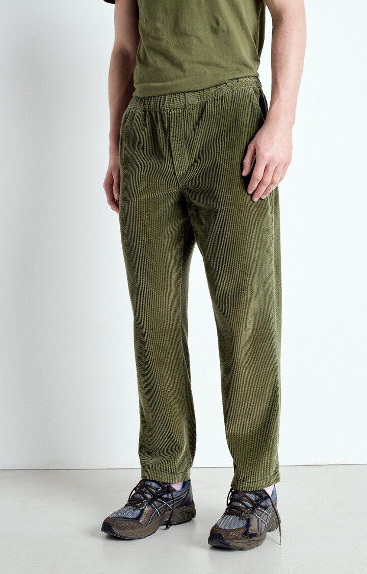 american vintage Pantalon homme Padow - KAKI VINTAGE Vert - E25