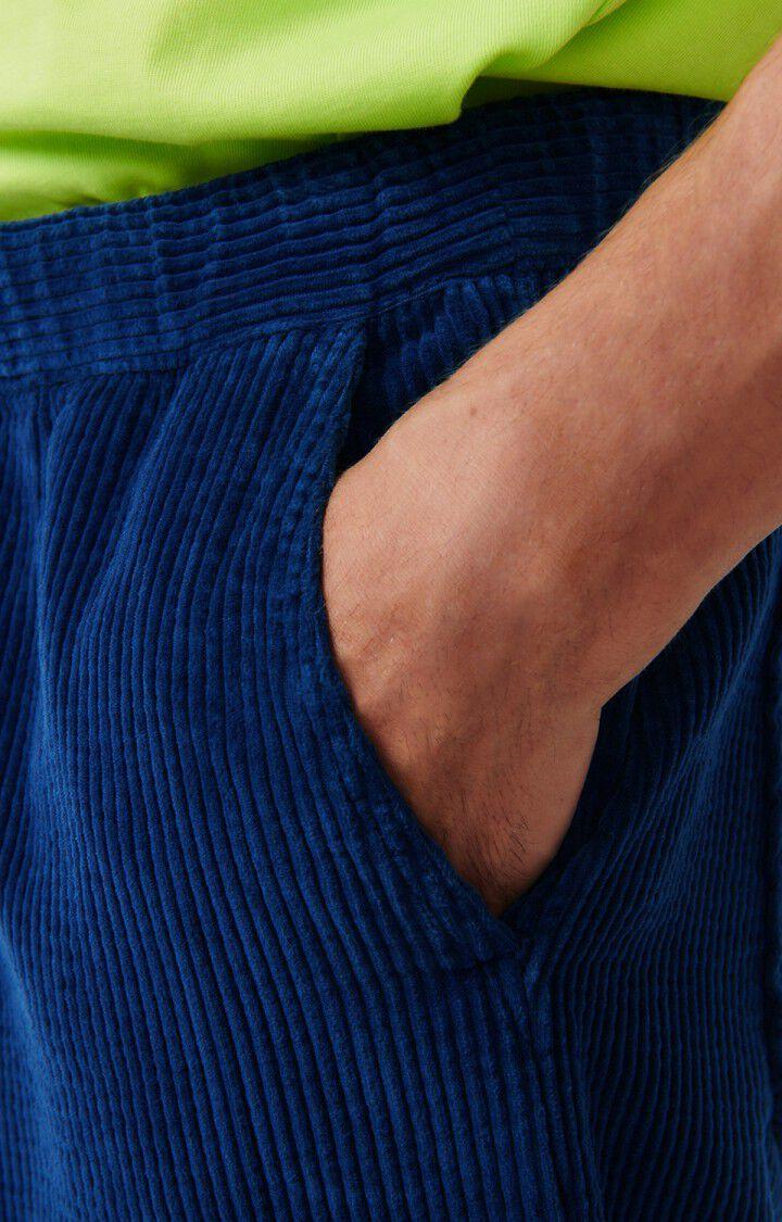 American Vintage Pantalon Homme Padow - OUTREMER VINTAGE Bleu - E24
