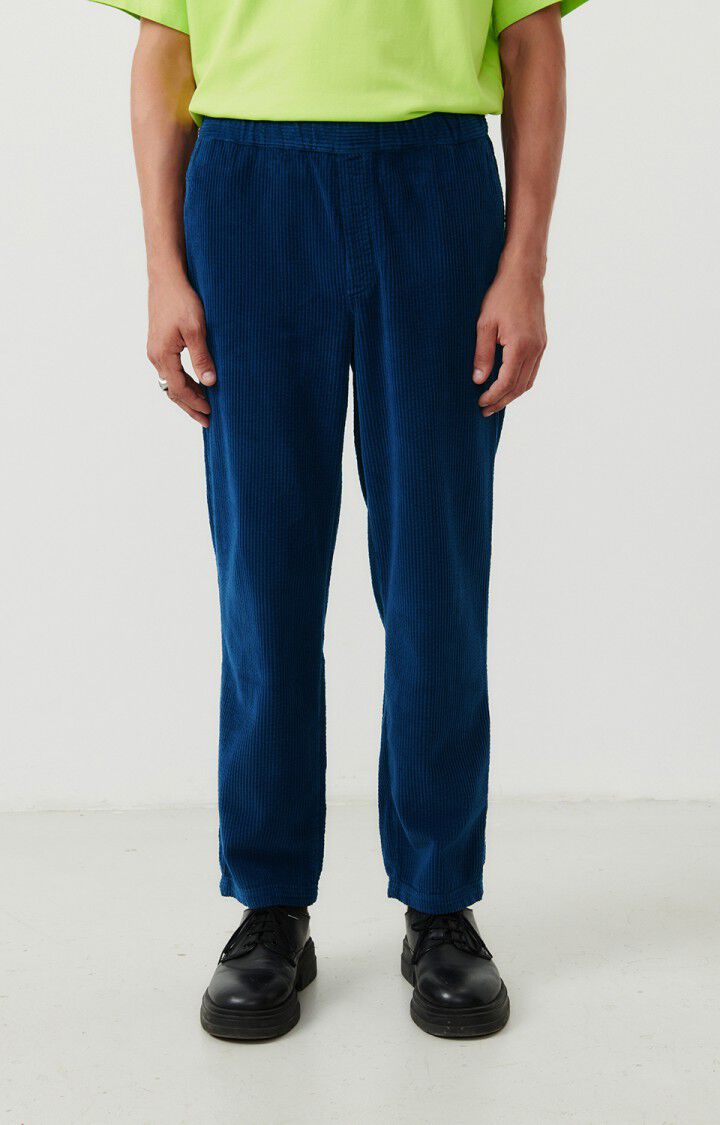 american vintage Pantalon homme Padow - OUTREMER VINTAGE Bleu - E24