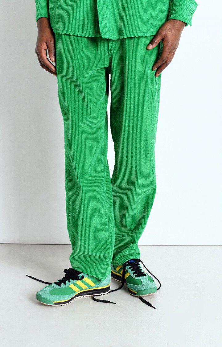 american vintage Pantalon homme Padow - TREFLE VINTAGE Vert - E25