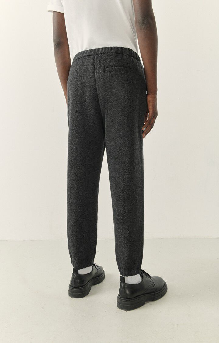 American Vintage Pantalon Homme Pylow - ANTHRACITE CHINE Gris - H22
