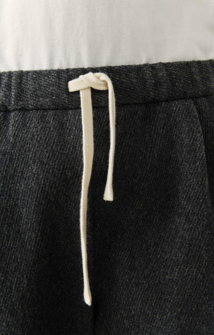 American Vintage Pantalon Homme Pylow - ANTHRACITE CHINE Gris - H22