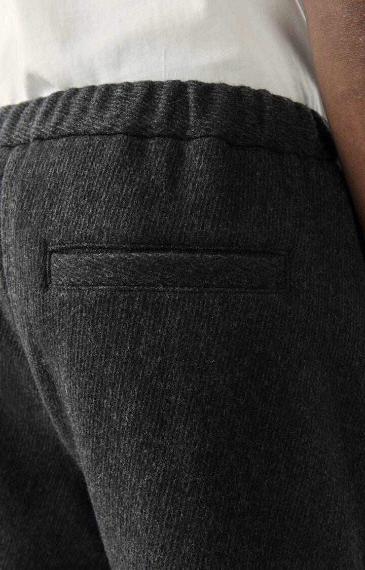 American Vintage Pantalon Homme Pylow - ANTHRACITE CHINE Gris - H22