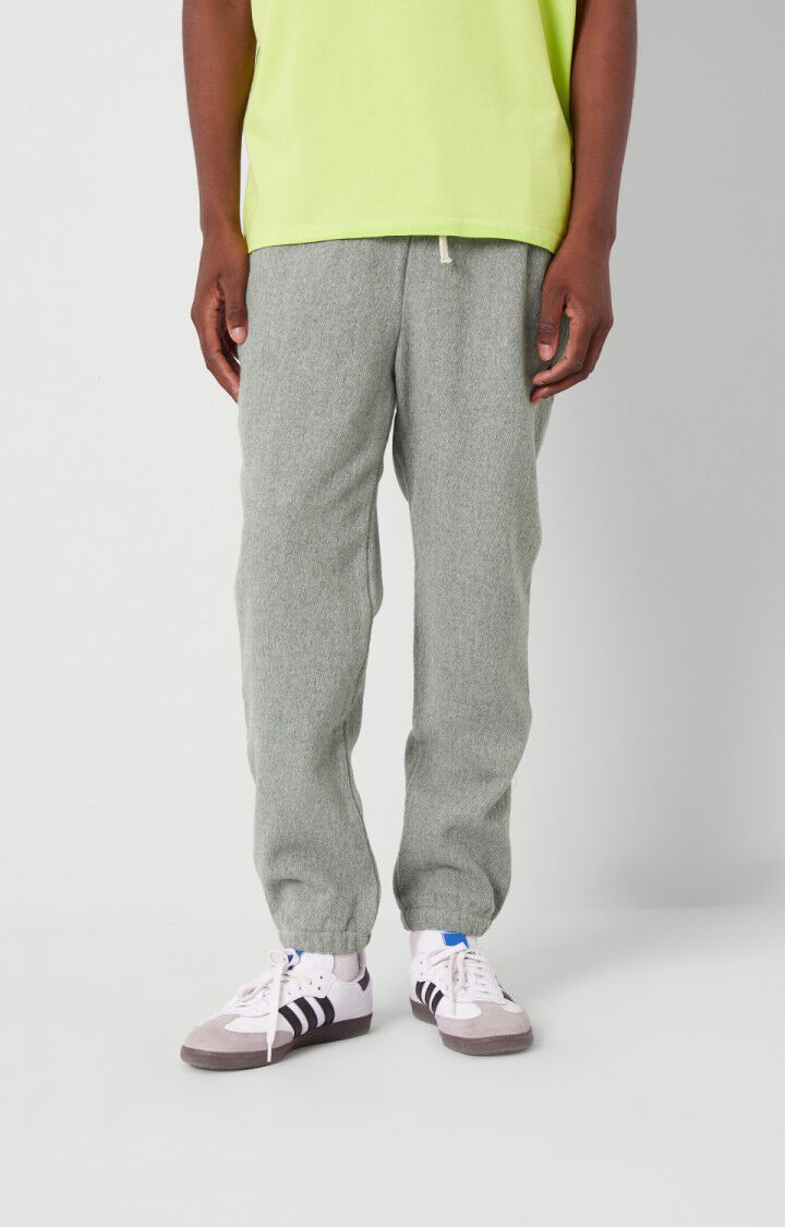 American Vintage Pantalon Homme Pylow - GRIS CHINE Gris - E22