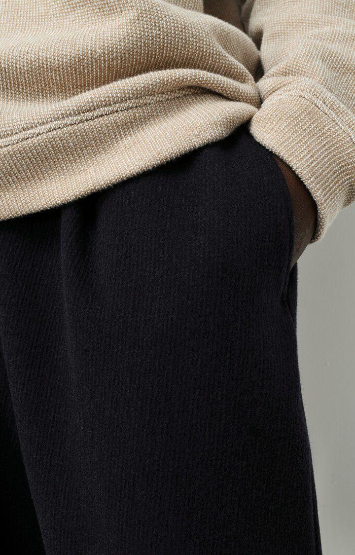 American Vintage Pantalon Homme Pylow - NAVY Bleu - E22