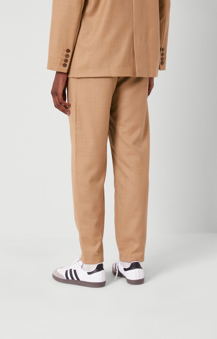 American Vintage Pantalon Homme Tabinsville - CHAMOIS Marron - E22