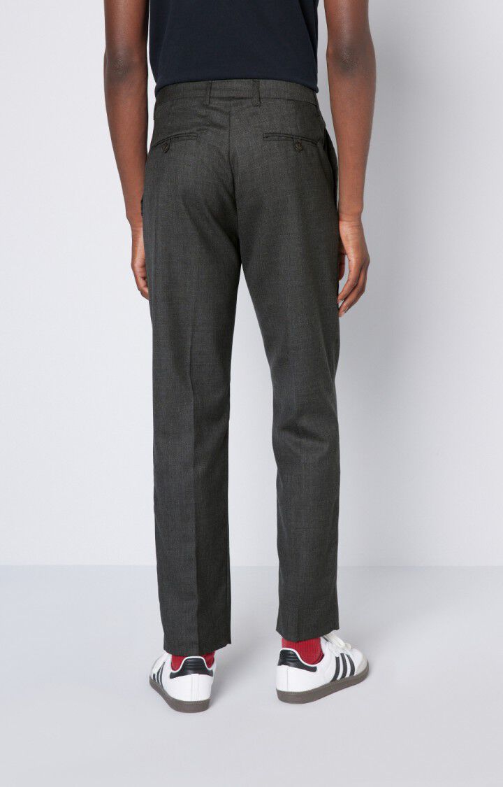 American Vintage Pantalon Homme Tabinsville - GRIS CHINE Gris - E23