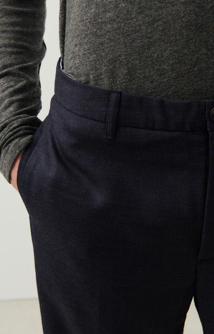 American Vintage Pantalon Homme Tabinsville - NAVY CHINE Bleu - H23