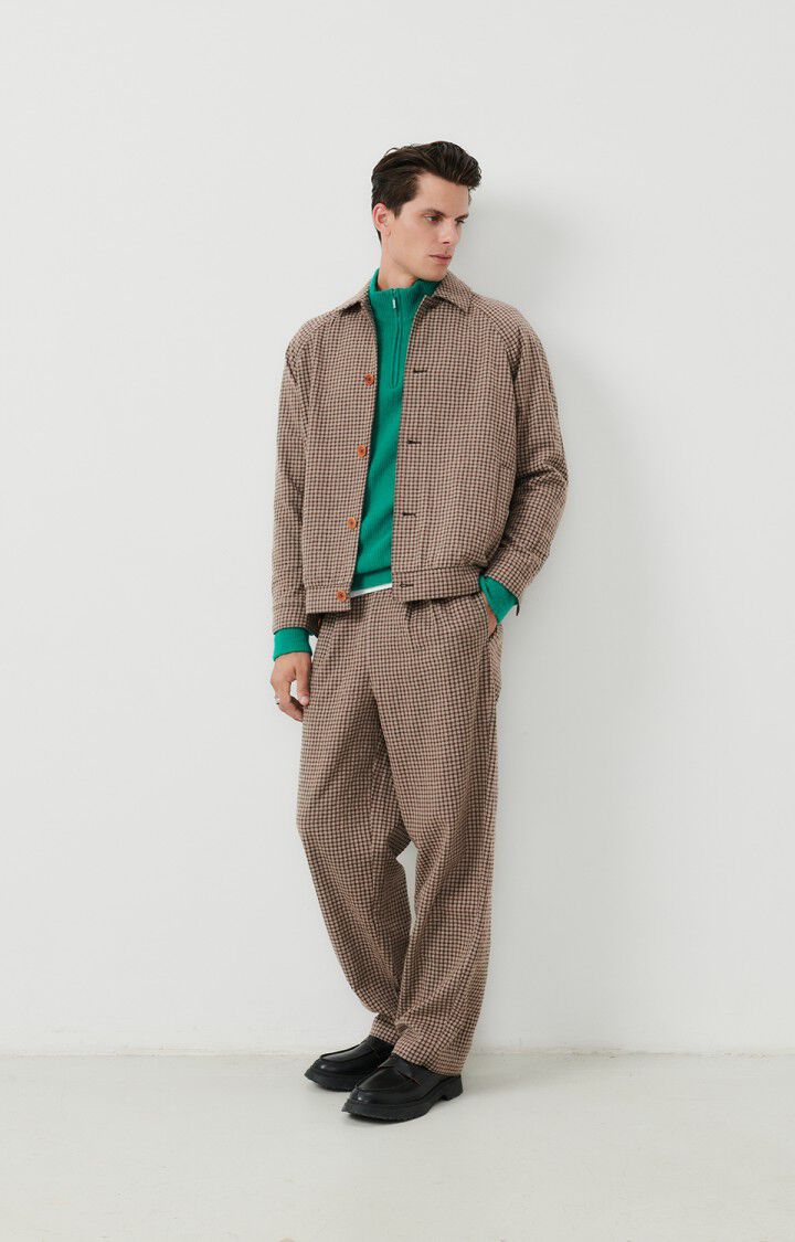 American Vintage Pantalon Homme Taroville - BRITISH Marron - E24