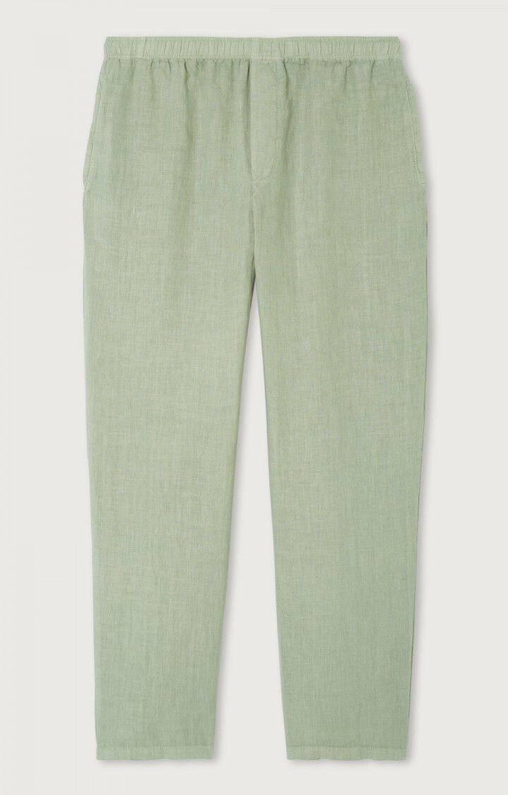 american vintage Pantalon homme Tibtown - TILLEUL Vert - E23