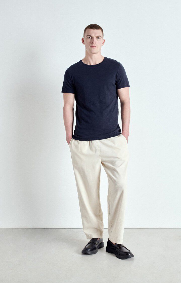 American Vintage Pantalon Homme Tirabay - ECRU Beige - E25