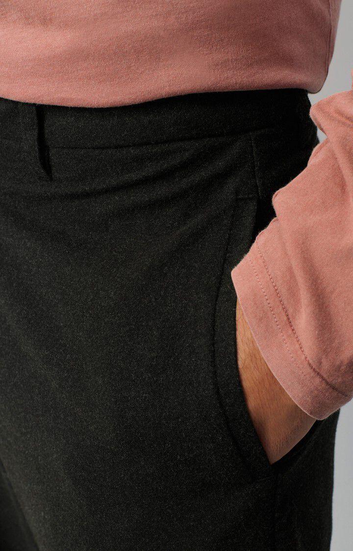 American Vintage Pantalon Homme Tybay - ANTHRACITE CHINE Gris - E25