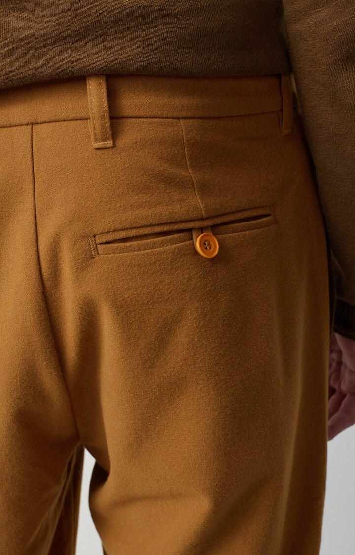 American Vintage Pantalon Homme Tybay - CAMEL Marron - E25