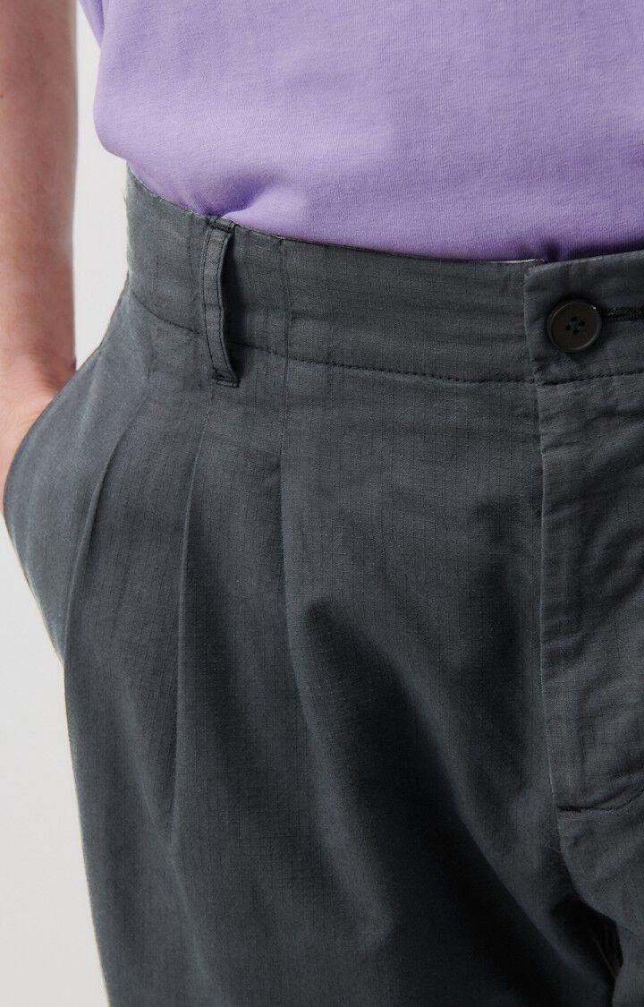 American Vintage Pantalon Homme Tysco - ANTHRACITE Noir - E24